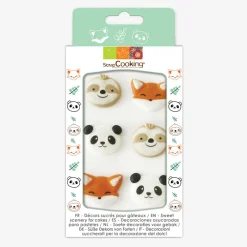 New ScrapCooking 6 Animal Sugar Toppers