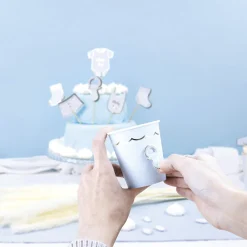 Online Party Pro 30 Baby Boy Stickers