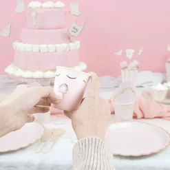 Discount Party Pro 30 Baby Girl Stickers