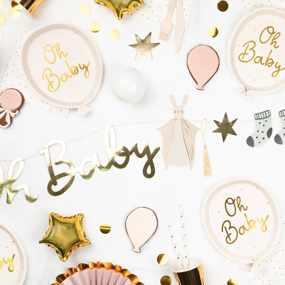 Discount Party Deco 6 Baby Plates