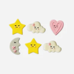 Fashion Decora 6 Baby Shower Girl Sugar tions