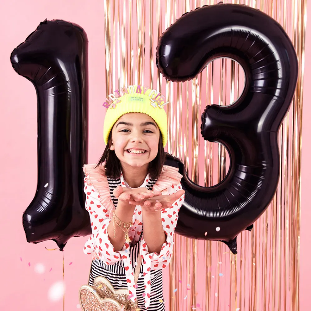 Hot Party Deco 1 Birthday Girl Headband