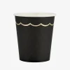 New Party Pro 8 Black And Gold Cups
