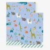 Fashion House of Products 1 Blue Animal Party Paper Pouch