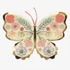 Outlet Meri Meri 8 Butterfly Cut-Out Plates With Gilding