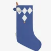 New Fabelab 1 Christmas Stocking In Blue Fabric