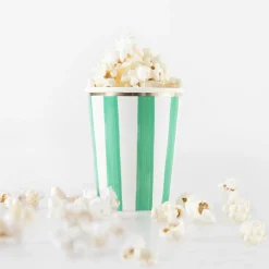 Fashion Meri Meri 8 Christmas Striped Cups