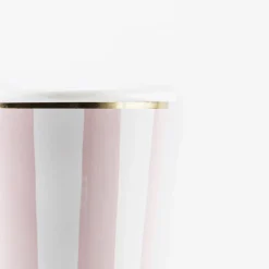 Fashion Meri Meri 8 Christmas Striped Cups