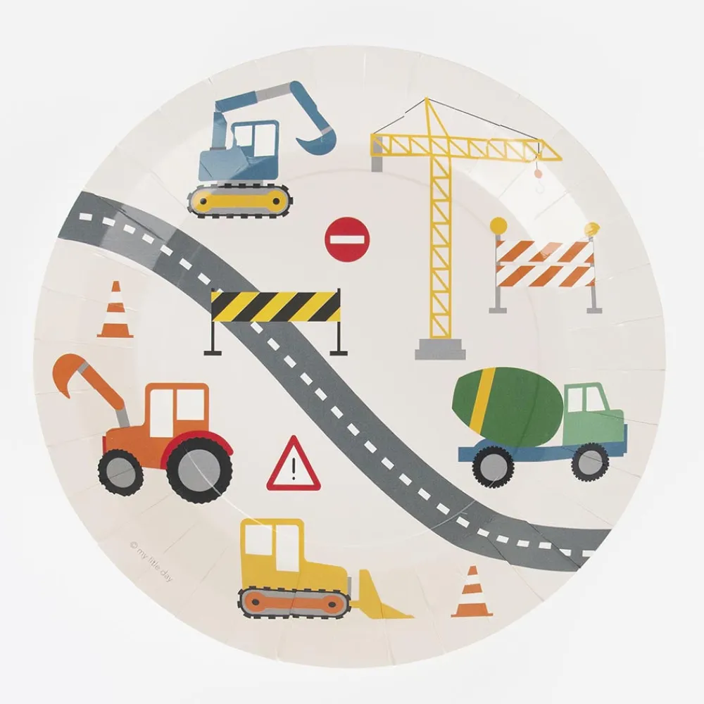 Outlet My Little Day 8 Construction Plates