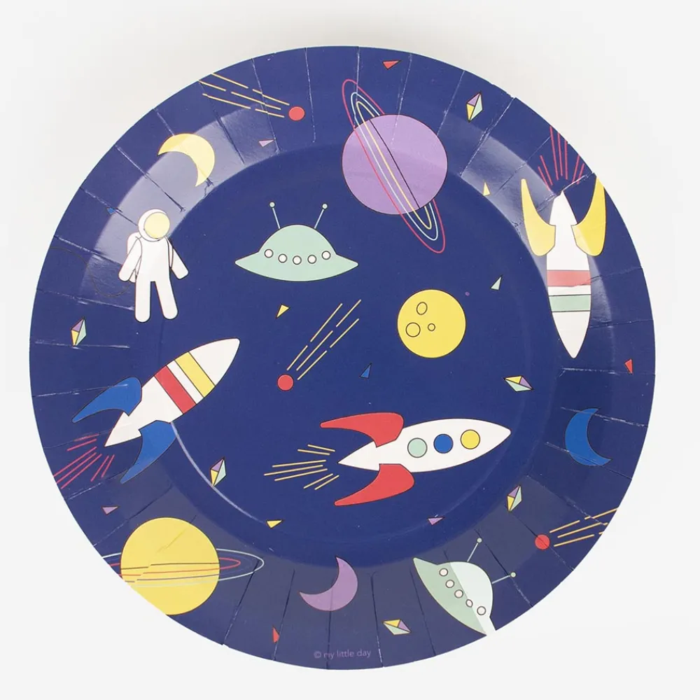 Discount My Little Day 8 Cosmonaut Plates