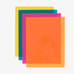 Best Graine Créative 4 Crazy Plastic Neon Sheets