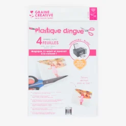 Hot Graine Créative 4 Crazy Plastic Printable Sheets