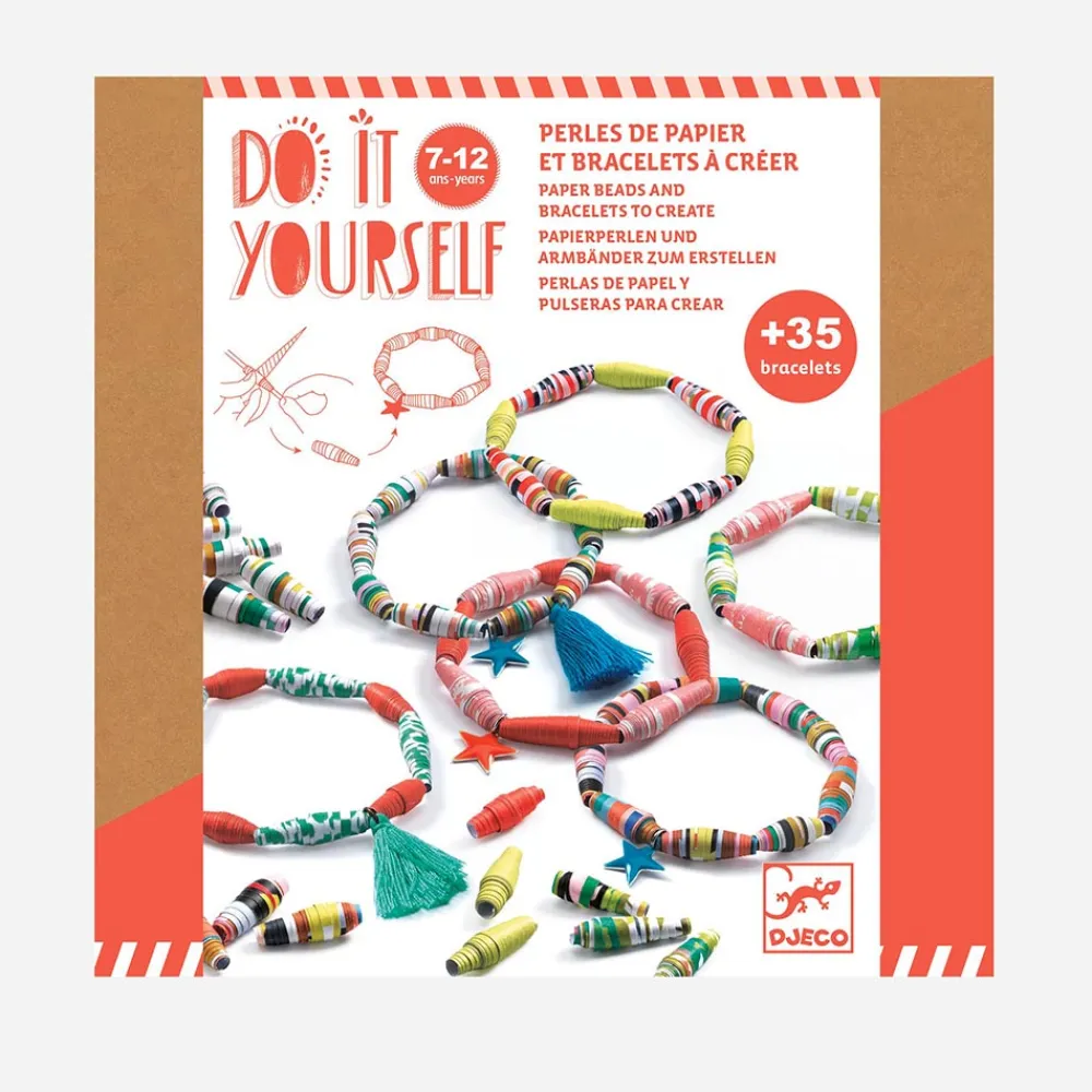 Cheap Djeco 1 Creative Kit: Bracelets And Paper Beads