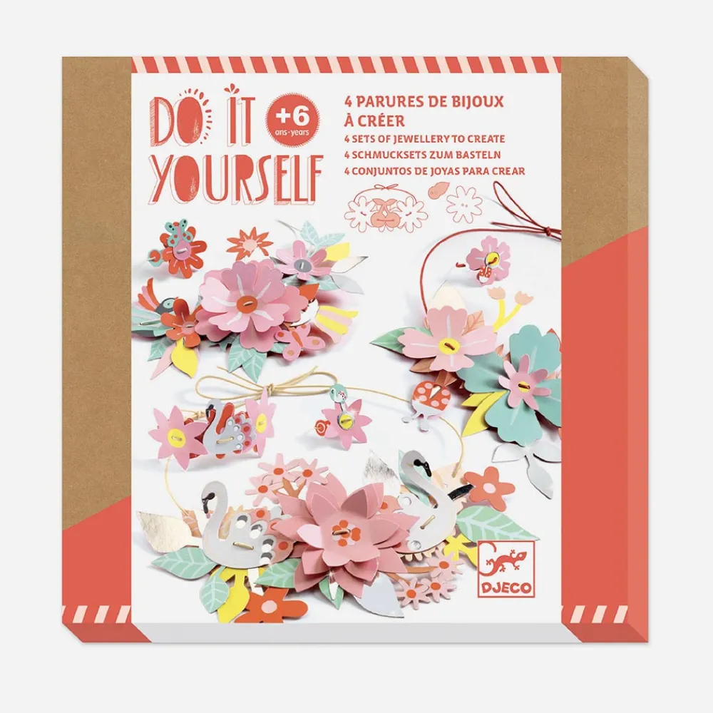 Store Djeco 1 Creative Kit For Paper Jewelry