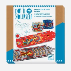 Clearance Djeco 1 Creative Kit For Superhero Bracelets
