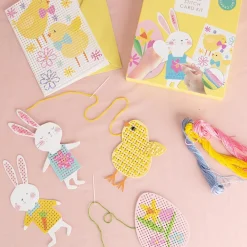 Flash Sale TalkingTables 12 Cross Stitch Easter Cards