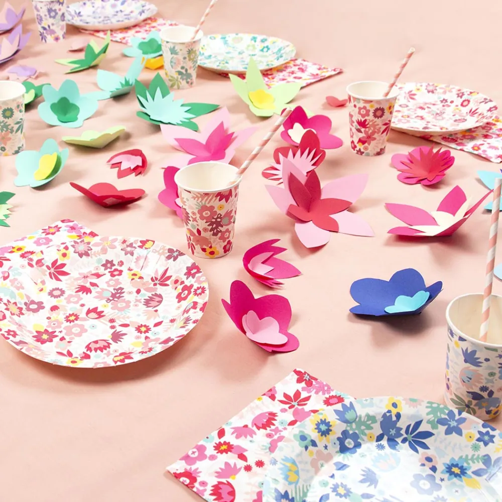 Sale My Little Day 8 Cups - Colorful Flowers