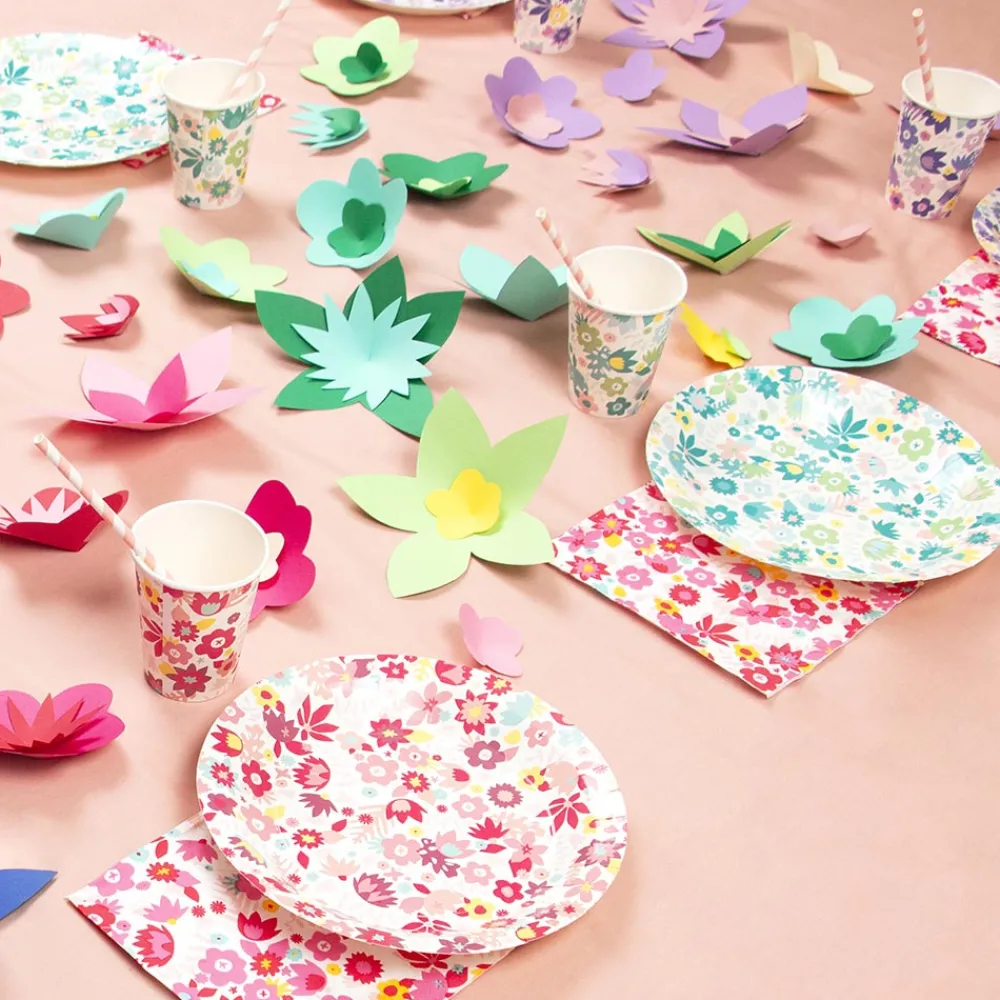 Sale My Little Day 8 Cups - Colorful Flowers