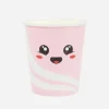 Clearance Party Pro 8 Cups Sweety Junk Food Pink