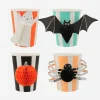 Cheap Meri Meri 8 Cups With Halloween Cases