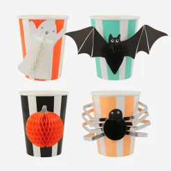 Cheap Meri Meri 8 Cups With Halloween Cases
