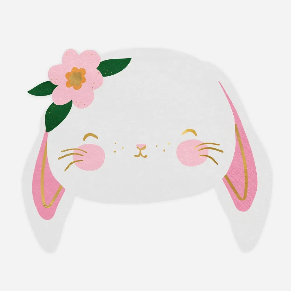 Store Party Deco 20 Cute Easter Bunny Napkins