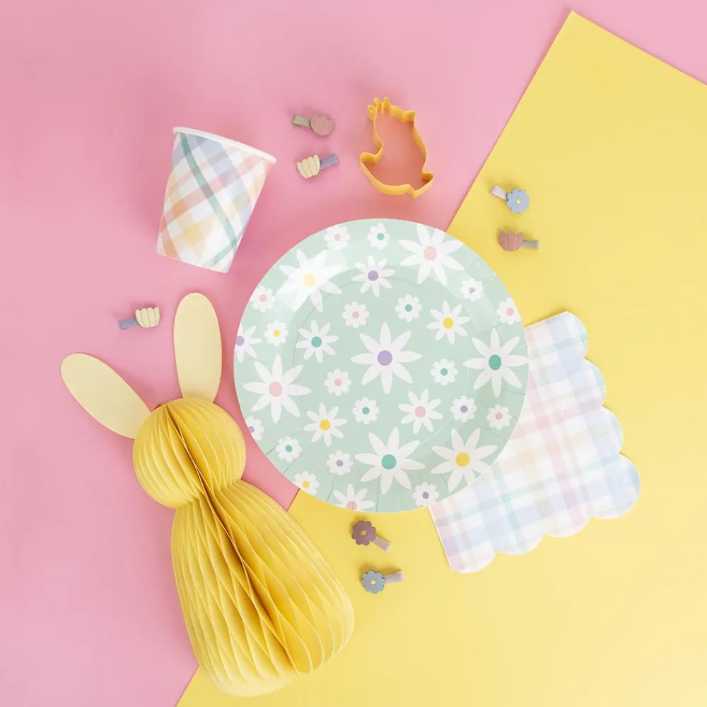 Hot My Little Day 8 Daisy Plates