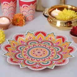 Online Ginger Ray 8 Diwali Plates