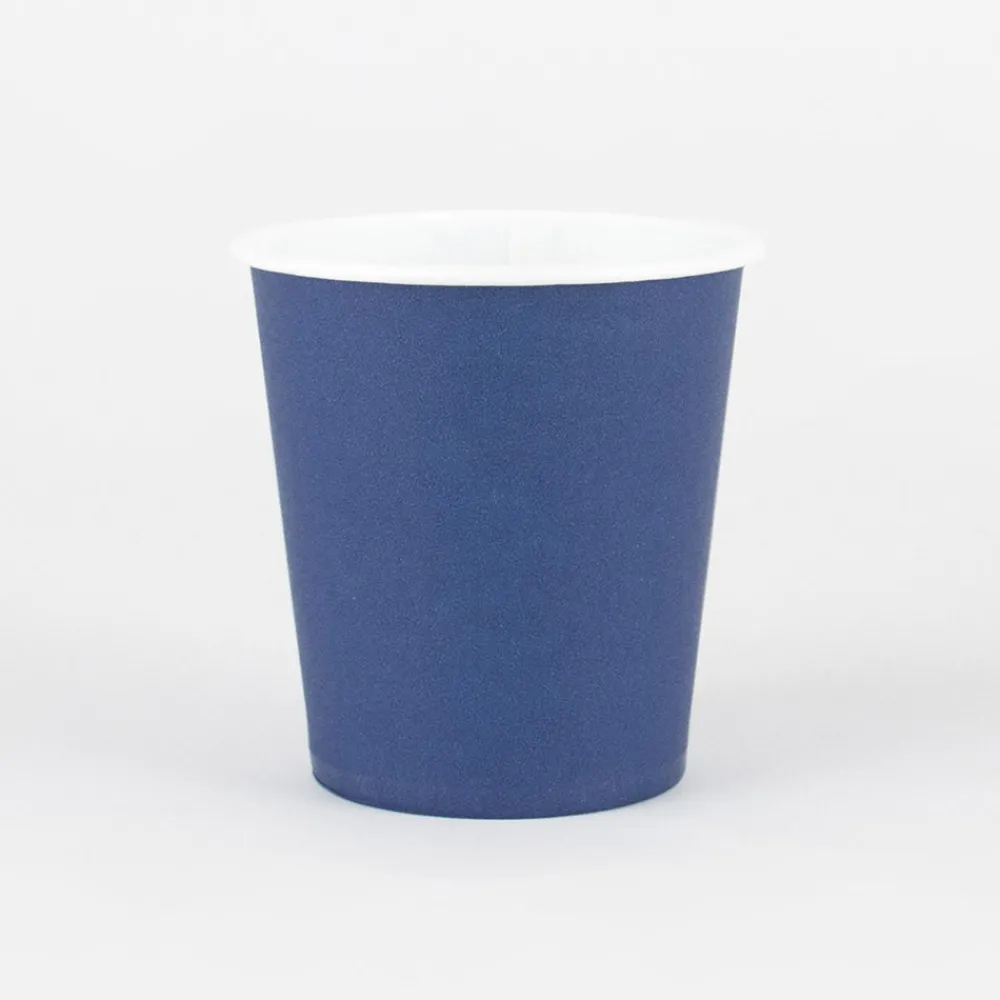 Best Sale Isap 25 Eco-Friendly Navy Blue Cups