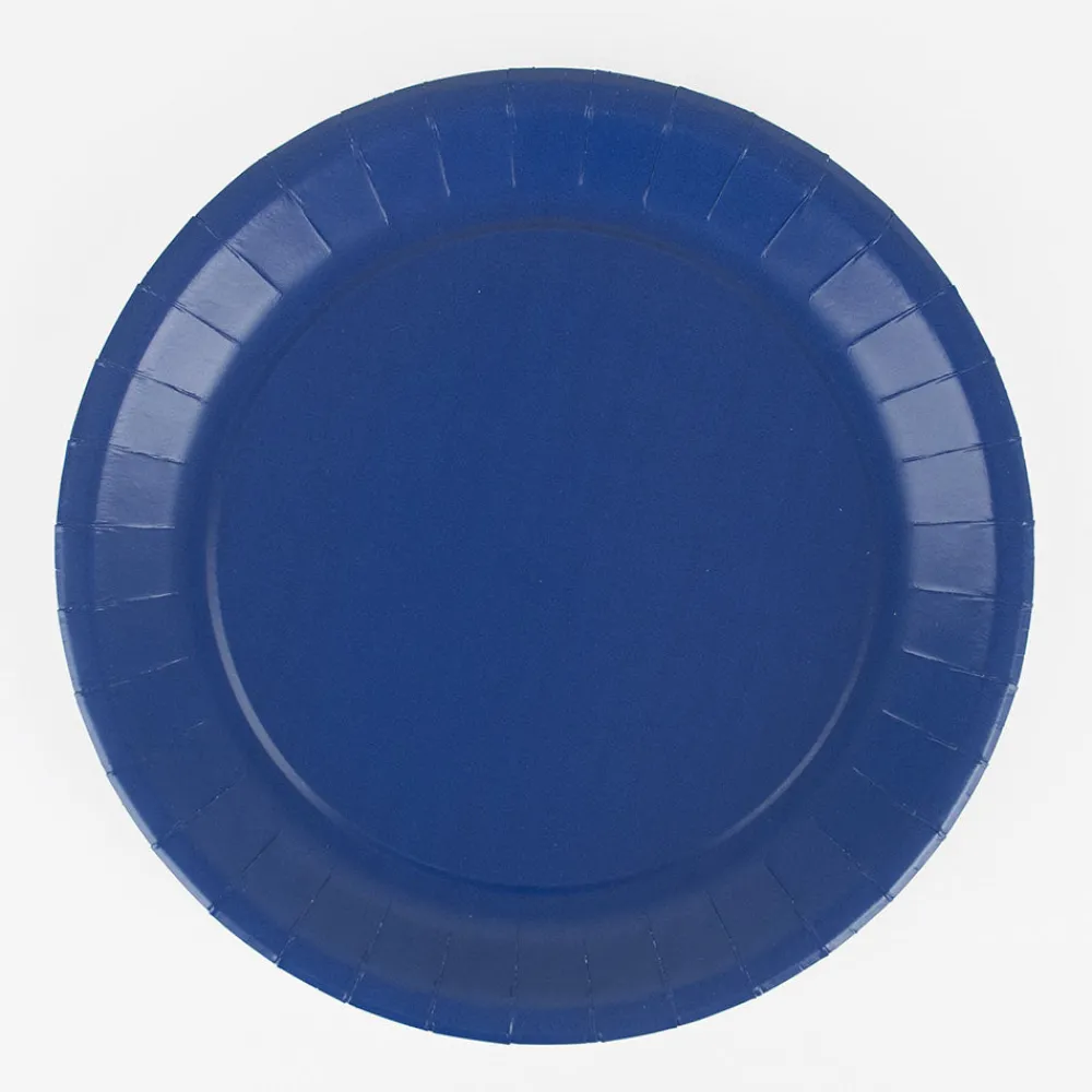 Store Isap 10 Eco-Friendly Navy Blue Plates