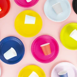 Store Isap 10 Eco-Friendly Navy Blue Plates