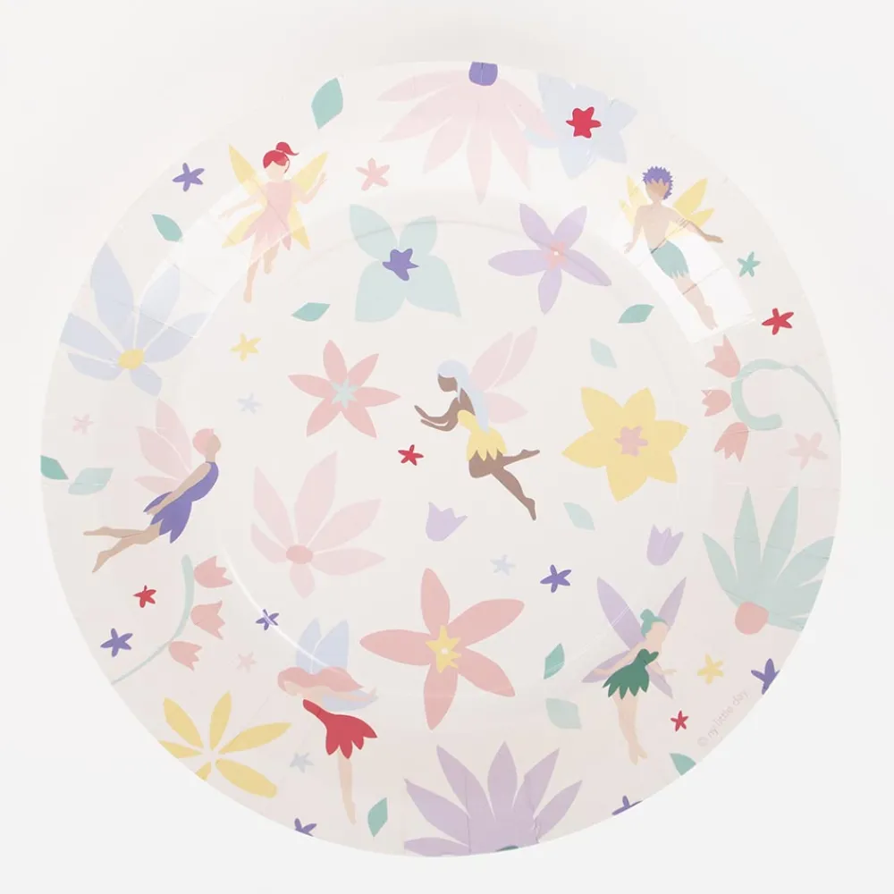 Cheap My Little Day 8 Fairy Plates