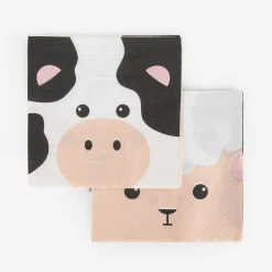 Online My Little Day 20 Farm Animal Napkins