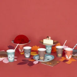 Store My Little Day 8 Forest Animal Cups