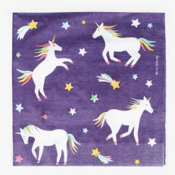 Fashion My Little Day 20 Galactic Unicorn Napkins