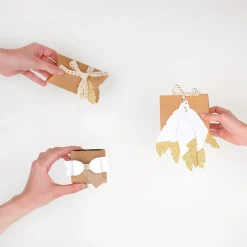 Fashion Arty Fêtes Factory 10 Gift Bags - Kraft