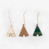 Online Arty Fêtes Factory 8 Gift Tags - Indian Teepee