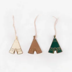 Online Arty Fêtes Factory 8 Gift Tags - Indian Teepee