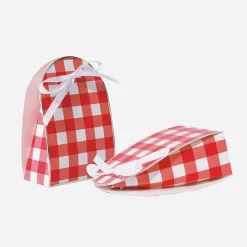 Online Party Pro 8 Gingham Containers