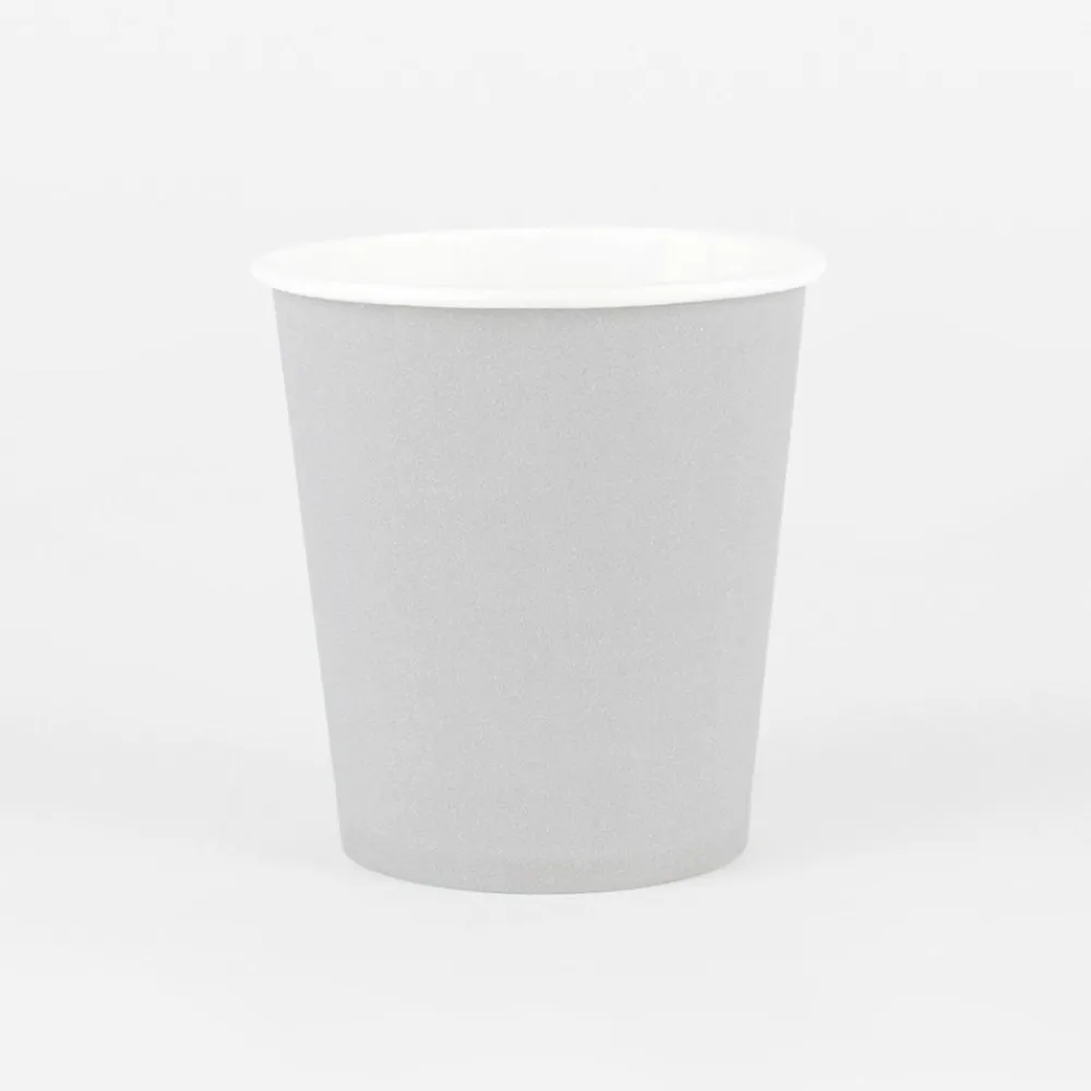 Discount Isap 25 Gray Eco-Friendly Cups