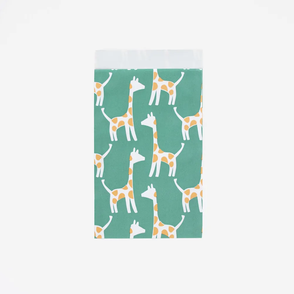 Shop XX-KadoDesign 1 Green Pouch With Giraffes