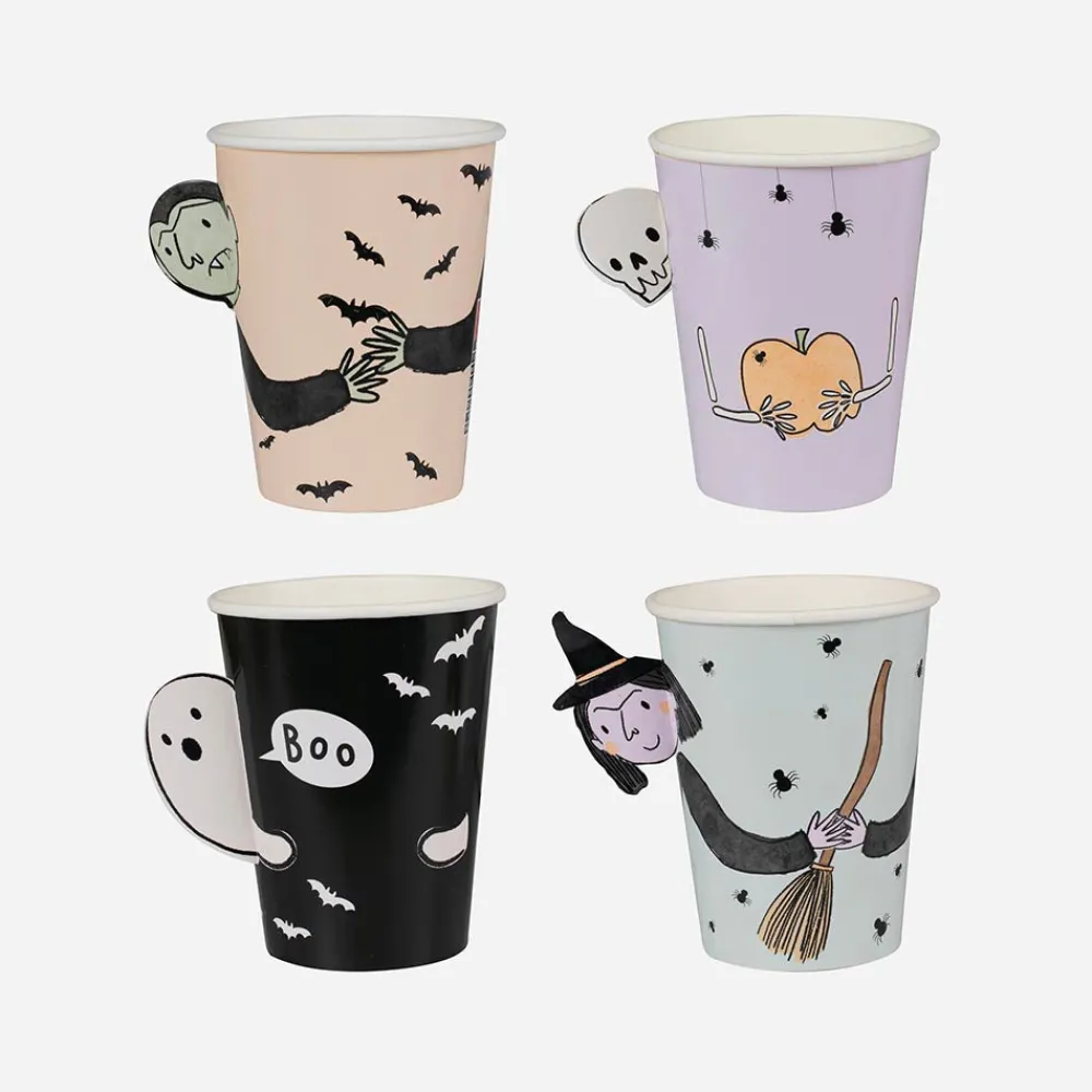Sale Ginger Ray 8 Halloween Character Cups