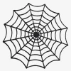 Online Ginger Ray 4 Halloween Spider Web Placemats