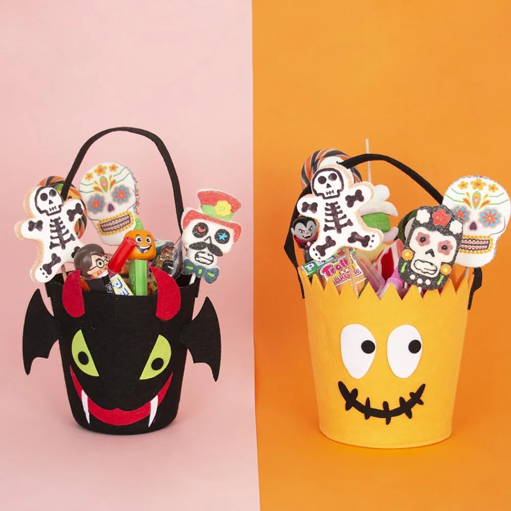 Store Rico Design 1 Halloween Vampire Felt Basket