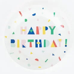 Fashion My Little Day 8 Happy Birthday Plates And Party Favors