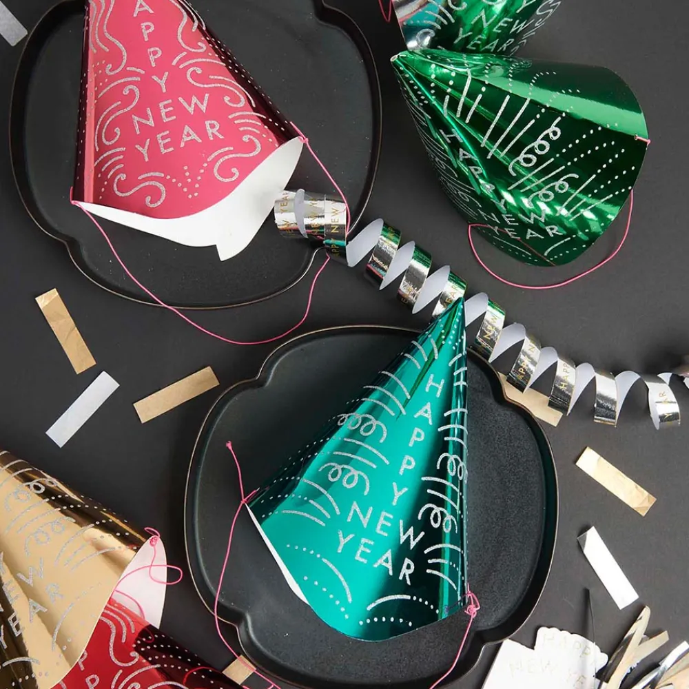 Fashion Rico Design 6 Happy New Year Pointed Hats