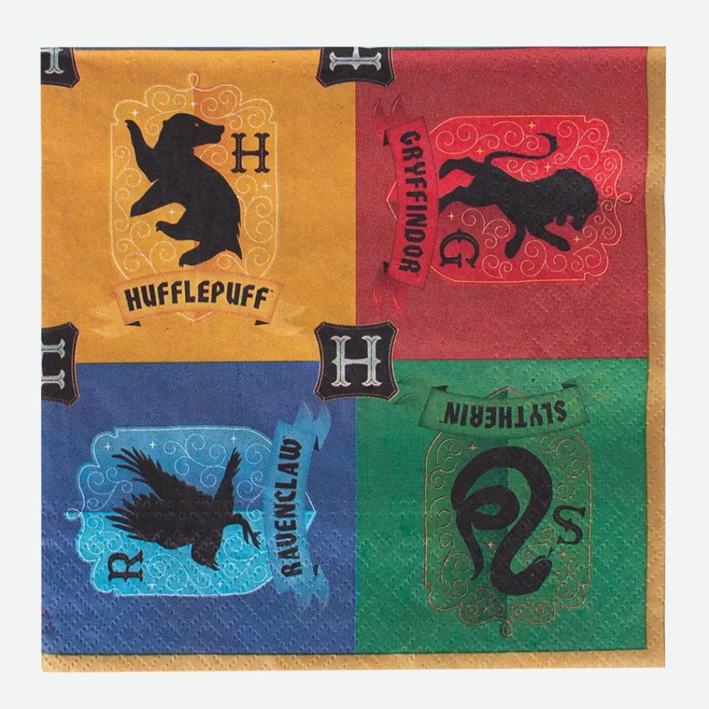 Outlet Amscan 16 Harry Potter Hogwarts Paper Napkins