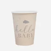 Outlet Ginger Ray 8 Hello Baby Cups