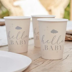 Outlet Ginger Ray 8 Hello Baby Cups
