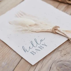 Online Ginger Ray 16 Hello Baby Napkins